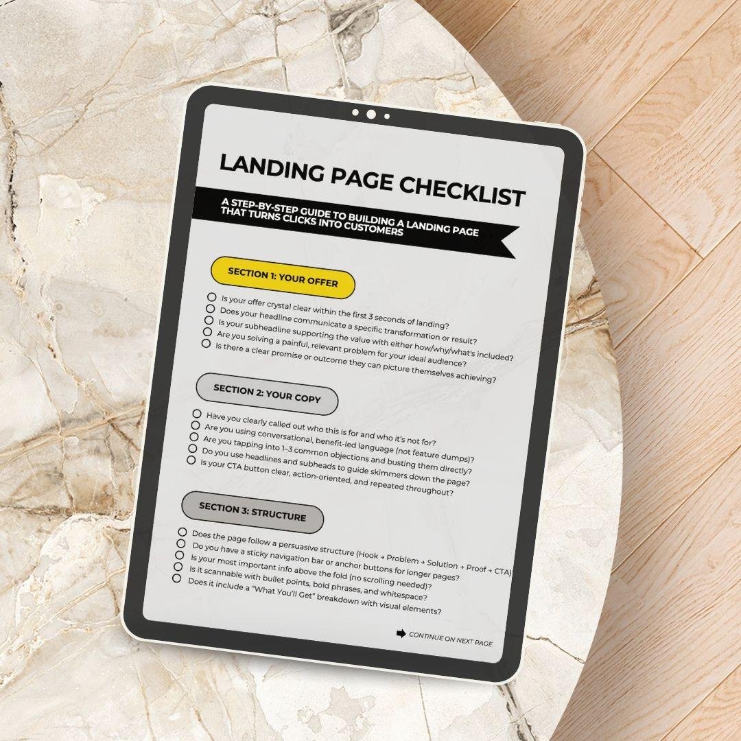 Bonus 5: Landing Page & Checkout Audit