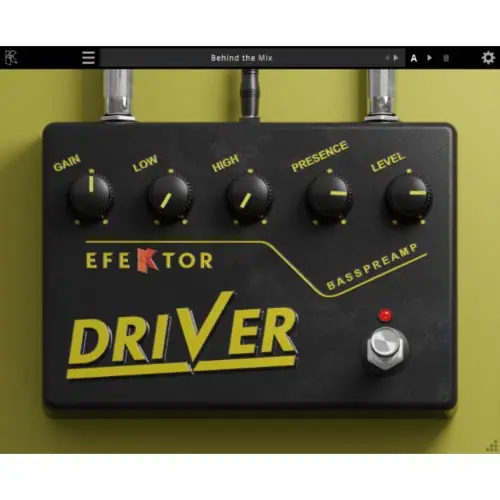 Efektor Bass Driver Preamp