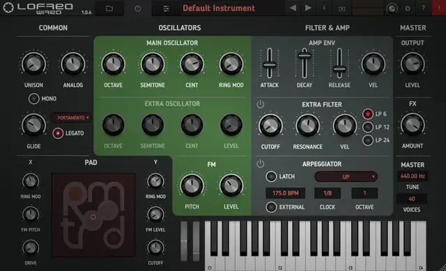 Tracktion Retromod LoFreq Wired