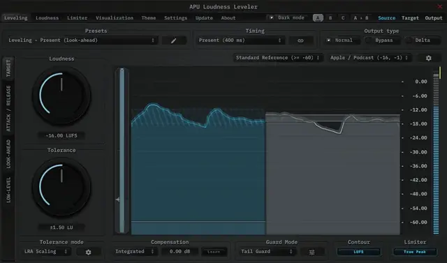 APU Loudness Leveler
