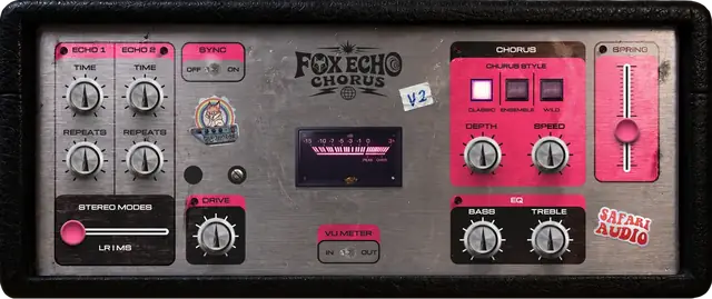 Safari Audio Fox Echo Chorus V2