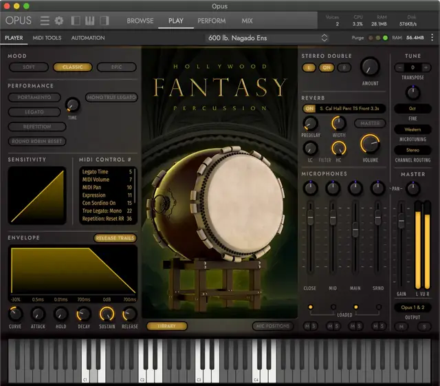 EastWest Hollywood Fantasy Percussion