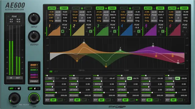 McDSP AE600 Active EQ HD v7