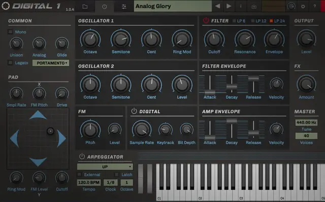 Tracktion Retromod Digital 1